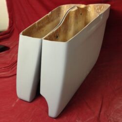Harley Davidson 4.5" Extended Stretched Saddlebags Right Side Cut Out - No Lids 2014 - 2018 Model Style Bags