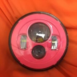 Honda Shadow Sabre AERO VT1100 DAYMAKER Pink HID LED Light Bulb Headlight Motorcycle Mount