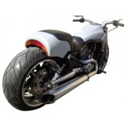 Vrod VRSCF Muscle Shorty Rear Custom Fender - 6.5" Shorter Non Painted