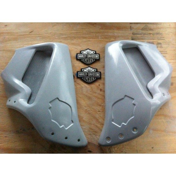 Harley Davidson V-Rod VRod Muscle Side Cover Grilles VRSCF - Image 2