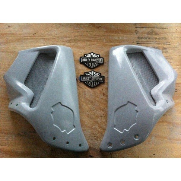 Harley Davidson V-Rod VRod Muscle Side Cover Grilles VRSCF - Image 3