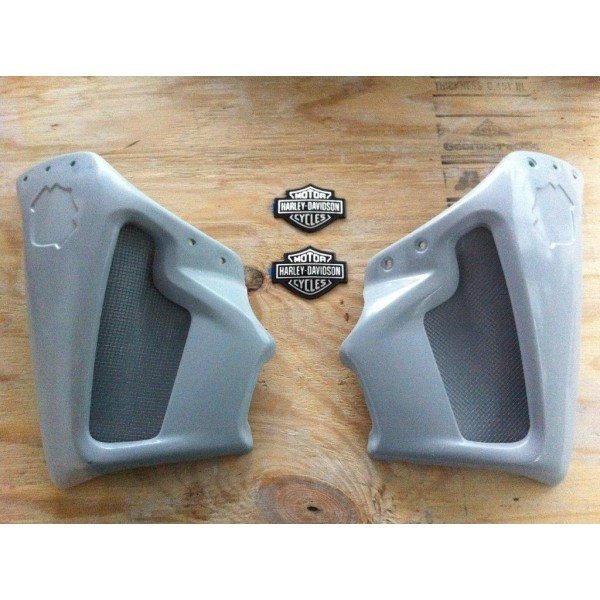 Harley Davidson V-Rod VRod Muscle Side Cover Grilles VRSCF - Image 4