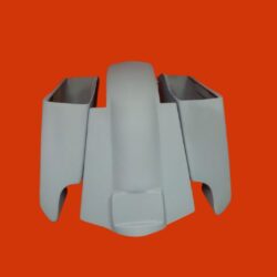 12742_Harley Davidson 5" Extended Saddlebags With Cut Outs Replacement Fender - No lids 89- 08 Standard Lids L.E.D