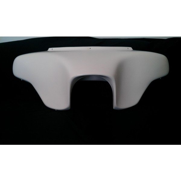 Harley Headlight Fairing Fatboy Softail Classic Heritage Deluxe No Holes White Gel - Image 4