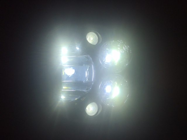 7" DAYMAKER Killer Replacement Chrome Projector HID LED Light Bulb Headlight Motorcycle Harley - Image 4