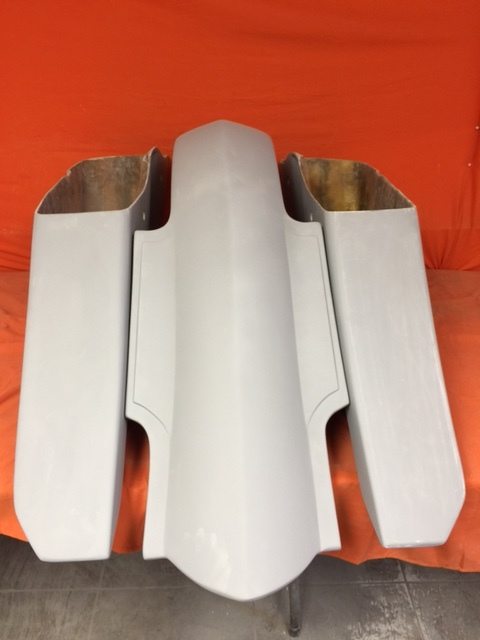Harley Davidson 6" Trendsetter Extended Saddlebag Fender Kit - Image 2
