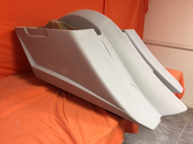 Harley Davidson 6" Trendsetter Extended Saddlebag Fender Kit - Image 4