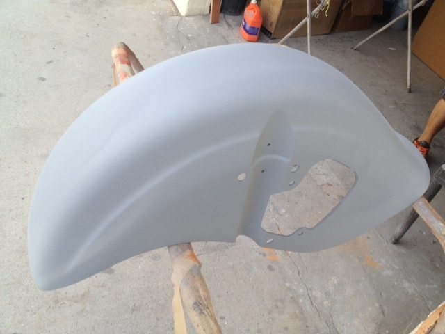Kawasaki Drifter Indian Style Replacement Front Fender For 800 & 1500 Drifters - Image 2