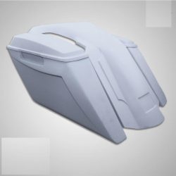 Suzuki M109R Fifty Five Extended Stretched Saddlebags   Fender NoCutOut & Lids