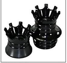 Original Custom Crown Gas Cap - Black