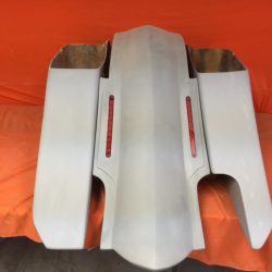 Harley Davidson 6" Trendsetter Extended Saddlebag LED Fender Kit Right Side Cut Out No lids
