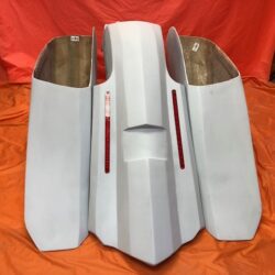 Victory Cross Country 6" Trendsetter Extended Hard Saddlebags Out & Down Bags Rear Fender No Cut Outs