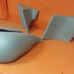 Harley Davidson Stretched Custom Tank Shrouds + Stretched Side Covers 2014-2018