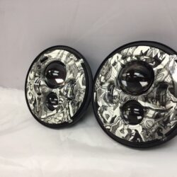 7'' JOKER DESIGN Suzuki Sierra Fits: Jeep Wrangler JK CJ TJ LED Rubicon Projector Daymaker Headlights Pair / Set