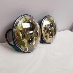 7'' CAMO DESIGN Suzuki Sierra Fits: Jeep Wrangler JK CJ TJ LED Rubicon Projector Daymaker Headlights Pair / Set