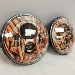 7'' COPPER BULLET DESIGN Suzuki Sierra Fits: Jeep Wrangler JK CJ TJ LED Rubicon Projector Daymaker Headlights Pair / Set