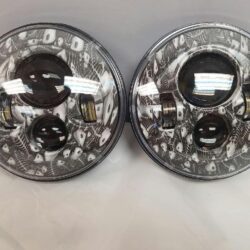 7'' DEAD FISH DESIGN Suzuki Sierra Fits: Jeep Wrangler JK CJ TJ LED Rubicon Projector Daymaker Headlights Pair / Set