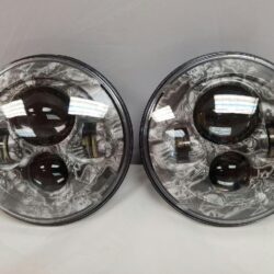 7'' WORLD OF WAR DESIGN Suzuki Sierra Fits: Jeep Wrangler JK CJ TJ LED Rubicon Projector Daymaker Headlights Pair / Set