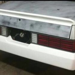 1978 to 1983 Fits: Chevrolet Malibu Rear Fiberglass Bumper Cover