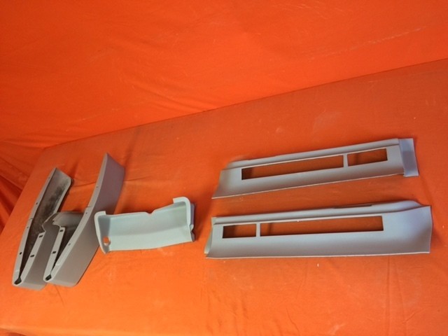 1974-1976 Fits: Cadillac Fleetwood Brougham / Coupe Deville Rear Trunk / License Fillers - Image 2