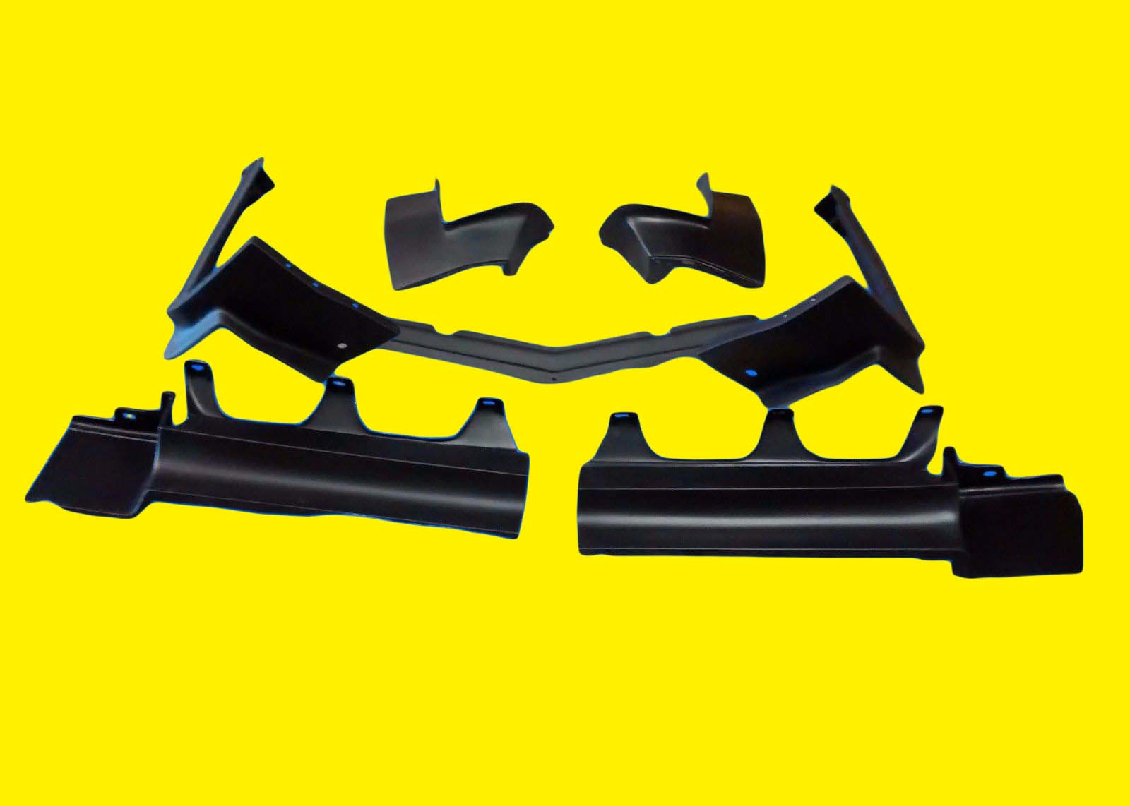 Fits: Buick Riviera 1979-85 Fiberglass Bumper Fillers Front & Rear (Set of 7 Pcs) - Image 2
