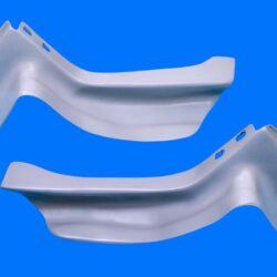 Fits: Chevrolet Caprice 1975-76 Fiberglass Rear Quarter Bumper Fillers (2 Pcs)