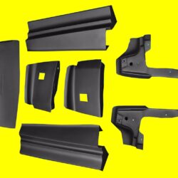 FOR CADILLAC ELDORADO 1979-85 REAR FIBERGLASS BUMPER FILLERS (SET OF 7 PCS)r