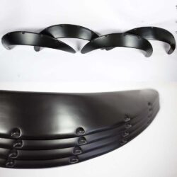 JDM Fender Flares UNIVERSAL Wheel arch SET 3" wide 4 pieces
