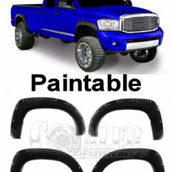 Fender Flares for 02-08 Dodge Ram 15/2500/35 Bolt On 4pc Set Pocket Rivet Style