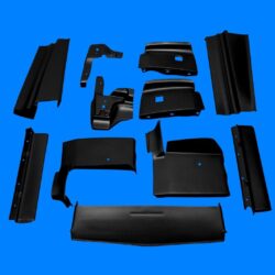 Fits: Cadillac ElDorado 1979-85 Front & Rear Fiberglass Bumper Fillers (Set of 11)