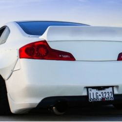 Duckbill Trunk Spoiler for 2003-2007 Infiniti G35 Coupe - Fiberglass FRP