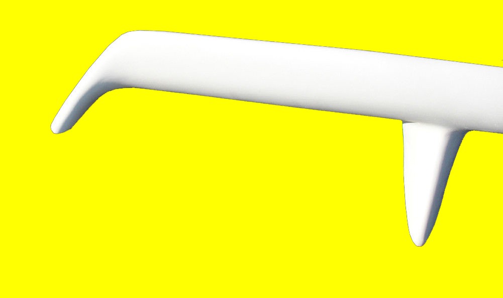 Fits 70-72 Skylark Gs Gsx Rear Trunk Deck Lid Spoiler Wing 1 Piece Spun Fiberglass - Image 8