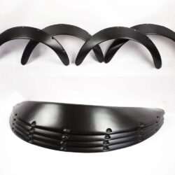 Universal Fender Flares JDM 3" wide 4 psc wheel arch SET