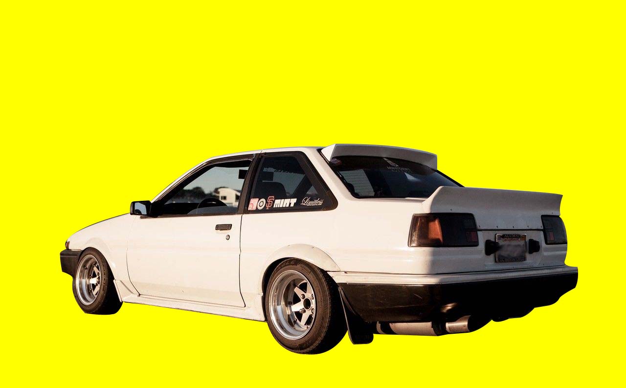 Ae86 Coupe Fineline Bunny Wing