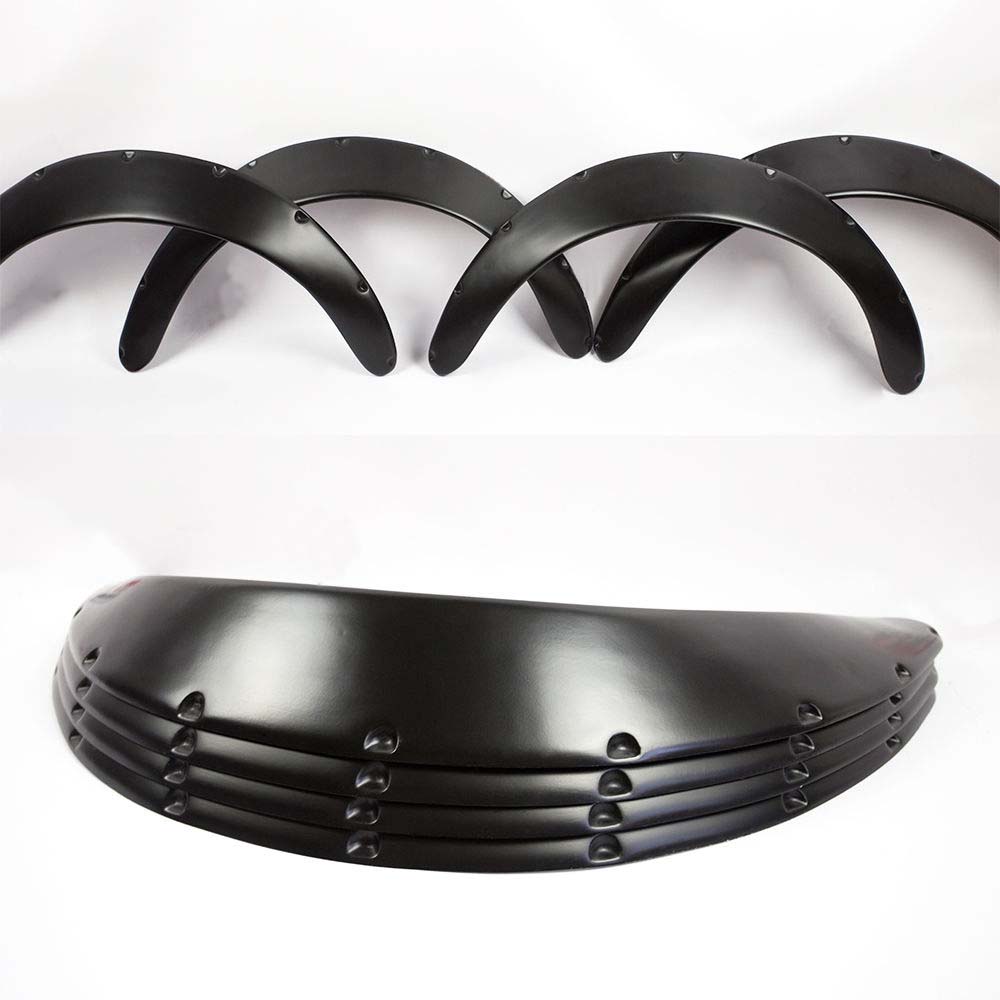 JDM Fender Flares UNIVERSAL Wheel arch SET 3" wide 4 pieces - Image 2