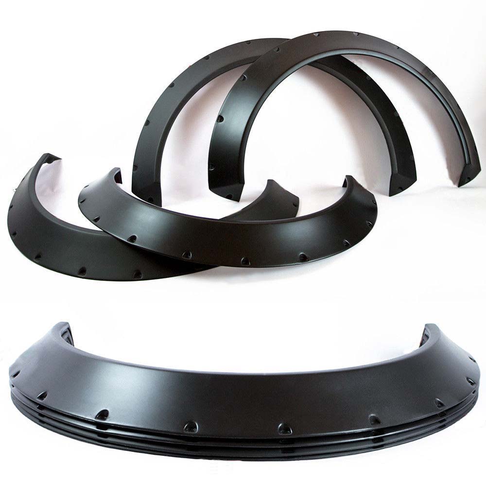 Universal Fender Flares NEW School Wheel arch SET 2.75" wide 4 pieces - Image 2