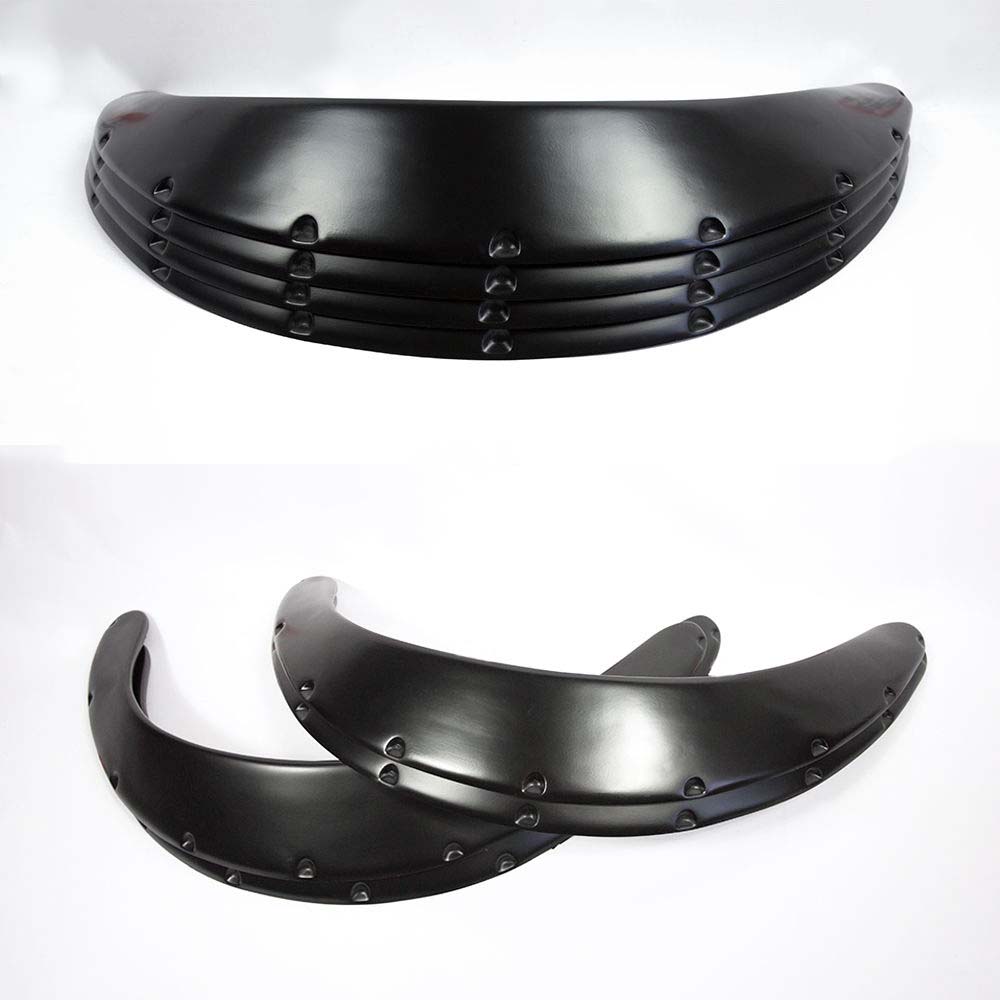 JDM Fender Flares UNIVERSAL Wheel arch SET 3" wide 4 pieces - Image 4