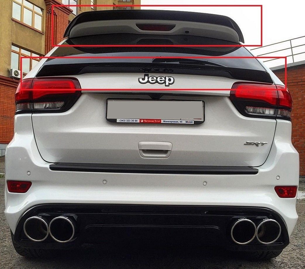 Top and Mid spoilers for Fits: Jeep Grand Cherokee WK2 SRT8/Laredo 2011-2017 - Image 5