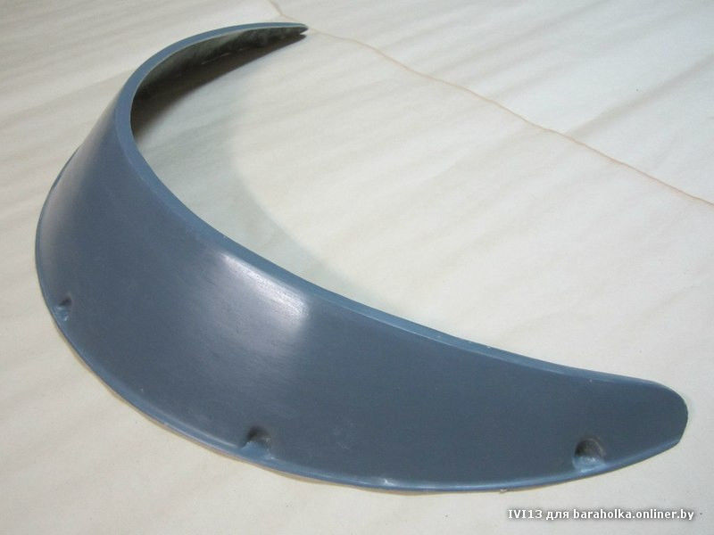 4" JDM Fender Flares Universal Fiberglass (4 pieces) NEW - Image 3