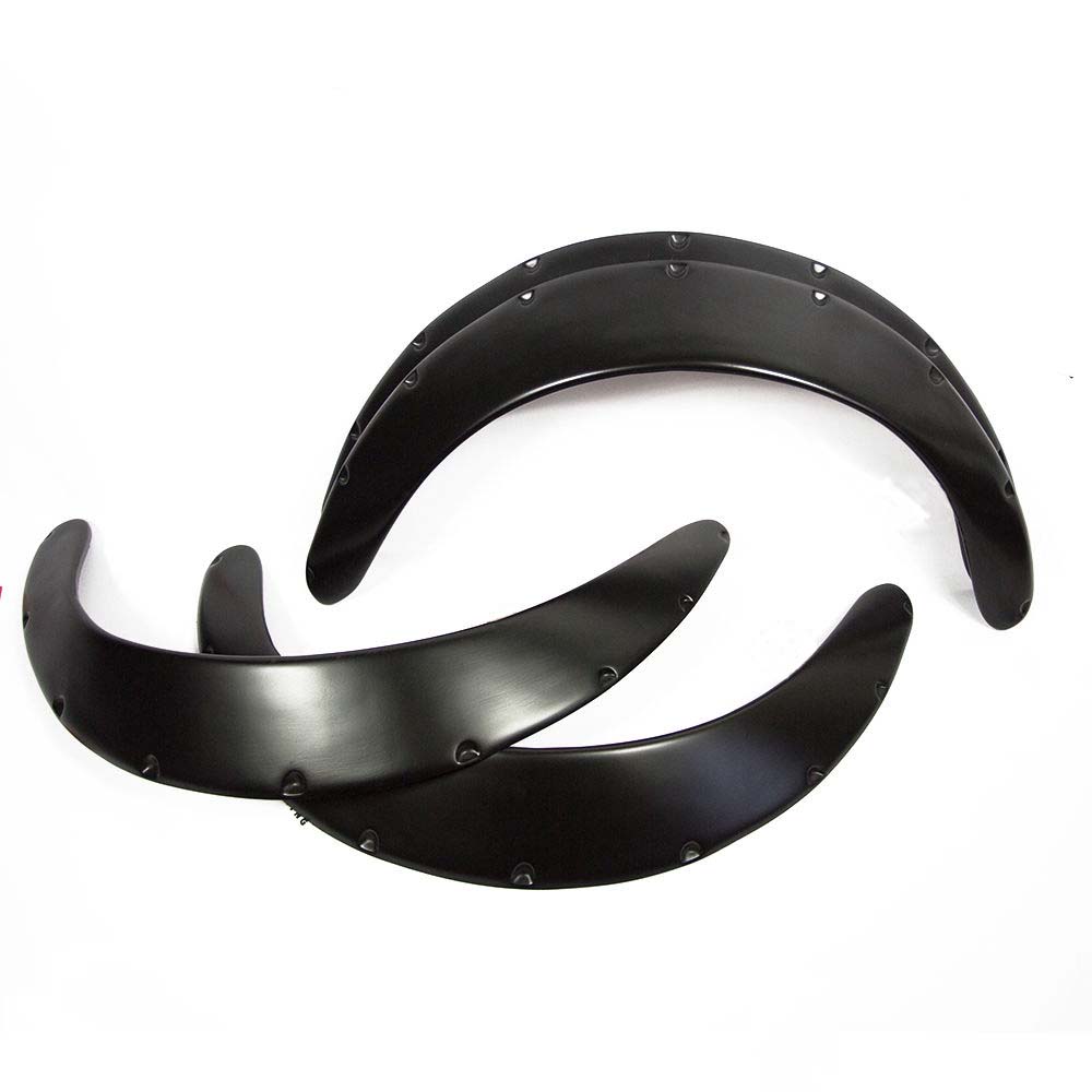 JDM Fender Flares UNIVERSAL Wheel arch SET 3" wide 4 pieces - Image 6