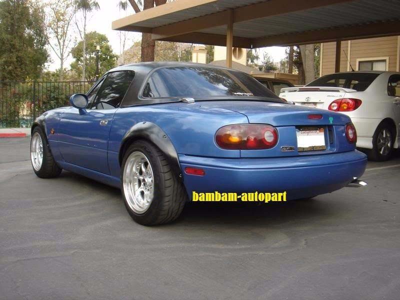 ZG Style Universal Fender Flares 3" wide Fits:: Mazda Datsun 240Z Silvia S13 S15 Supra - Image 3