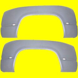 Fender For 88-98 Chevrolet K1500 C1500 Set Of 2 Rear Lh & Rh Gelcoat Fiberglass