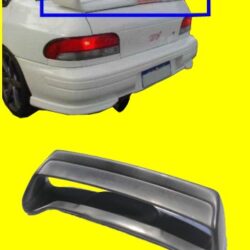 Frp Wing For 93-00 Fits Subaru Impreza Wrx 6Th Gc8 Sti Style Rear Spoiler W/ Brake