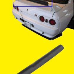 FRP Spoiler Wing For 89-94 Fits: Nissan R32 GTR OE Fujimura Rocket Dancer Gurney Flap