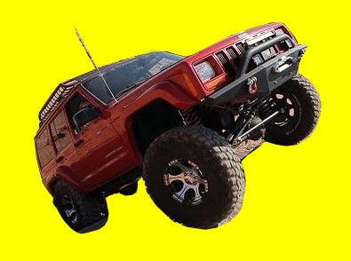 X-Max Fiberglass Fender Flares Fits 84-01 Fits Jeep Cherokee Xj 4 Door - Image 2