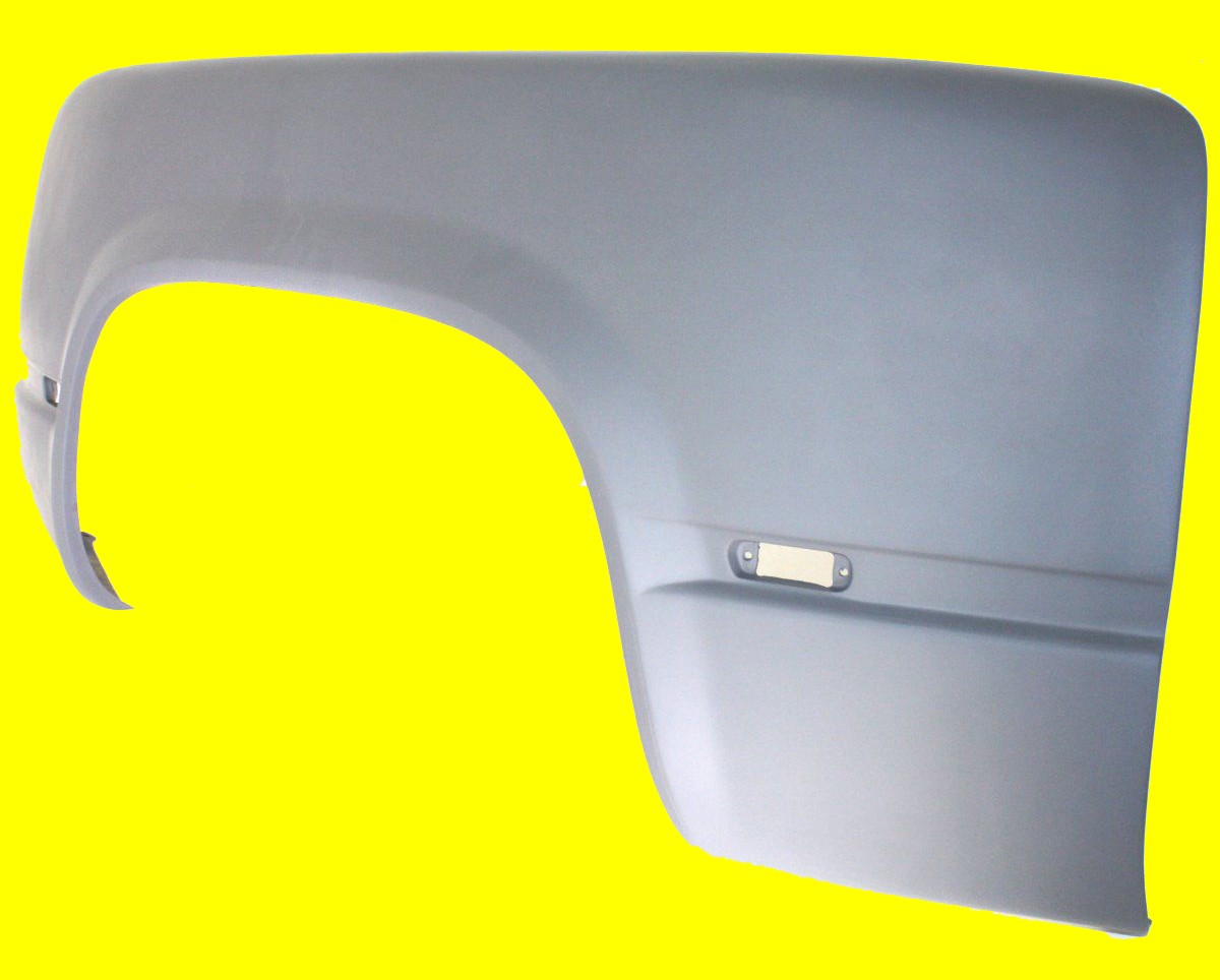 Right side Passenger Fender For 88-98 Chevrolet K1500 C1500 Rear Gelcoat Fiberglass - Image 2