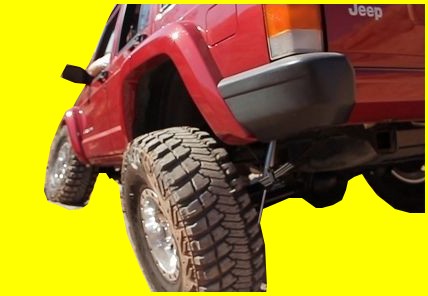 X-Max Fiberglass Fender Flares Fits 84-01 Jeep Cherokee Xj 4 Door - Image 5