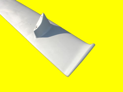70-72 Gs Gsx Rear Trunk Deck Lid Spoiler Wing 1 Piece Spun Fiberglass - Image 5