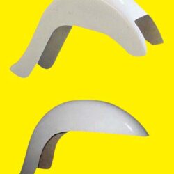 HD SOFTAIL FRONT & REAR 6 inch EXT STRETCHED LEGEND SWEEPER FENDER & MATCHING FRONT