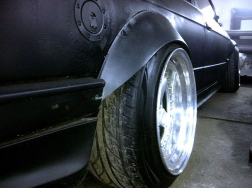 2" JDM Fender Flares Universal Fiberglass Fits: Toyota Fits: Honda Fits: Nissan Fits: Subaru Datsun (4 pieces) NEW